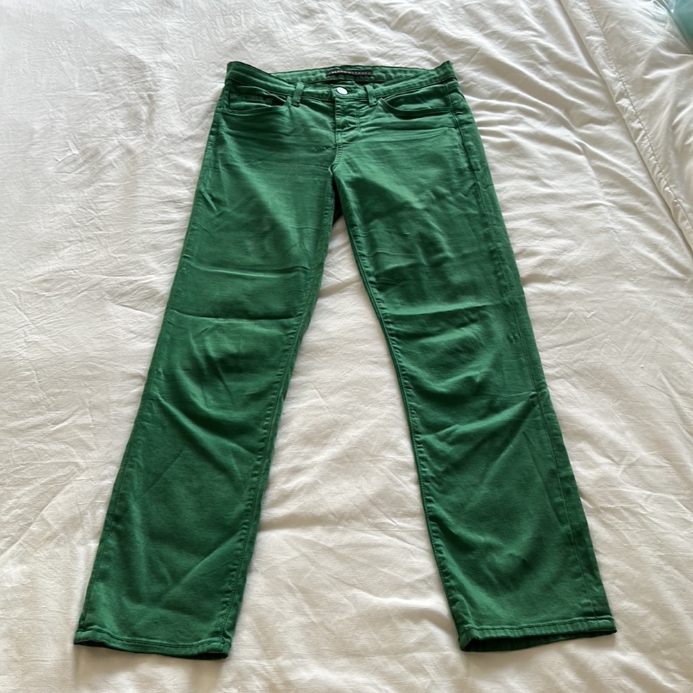 J Brand for Theory pants, green, size 25.